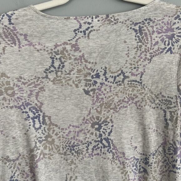 Pure Jill women’s M modal cotton blend floral pop over tunic blouse summ… - Picture 15 of 16